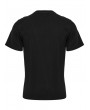 Punk Rave Black Gothic Dark Punk Denim Knitted Short Sleeve T-Shirt for Men