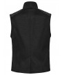 Punk Rave Black Gothic Cyberpunk 3D Patch Vest for Men