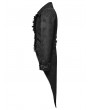 Punk Rave Black Retro Gothic Gorgeous Jacquard Swallow Tailed Jacket for Men