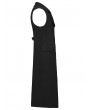 Punk Rave Black Gothic Dark Night Vampire Long Vest for Men